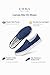 Emma Shoes Low-Top Slip Ons Women's Fashion Sneakers Casual Canvas Sneakers for Women Comfortable Flats Breathable Padded Insole Slip on Sneakers Women Low Slip on Shoes, Navy, 11