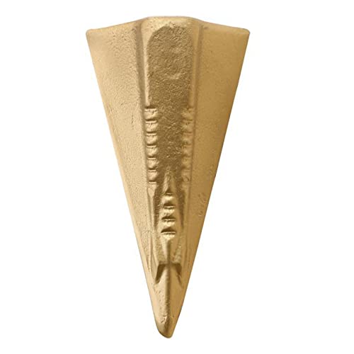 Teahutty Wood Splitter Portable Manual Log Splitter Wedge Diamond Wedge 4-Direction Steel Splitting Wedge Wood Wedge Wedge Tool Less Effort Hand Maul Log Splitting