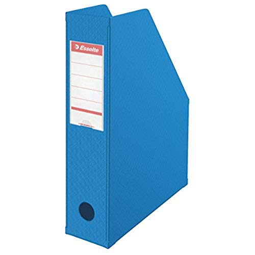Esselte, porte-revues PVC, Dos de 7 cm, A4, Bleu, 56005
