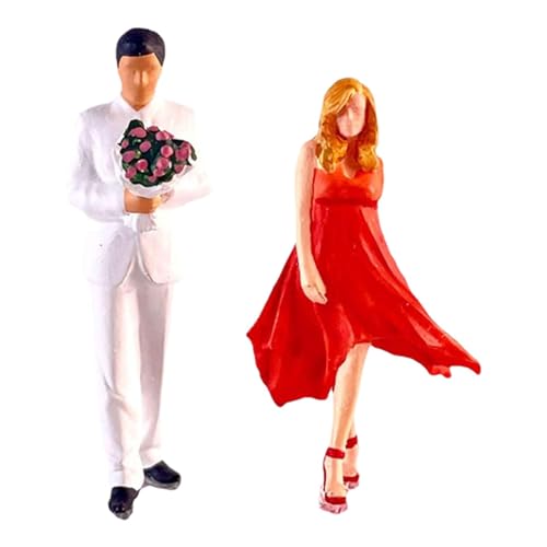 Figurines de mariés 1:64 peintes à la main pour immortaliser votre histoire