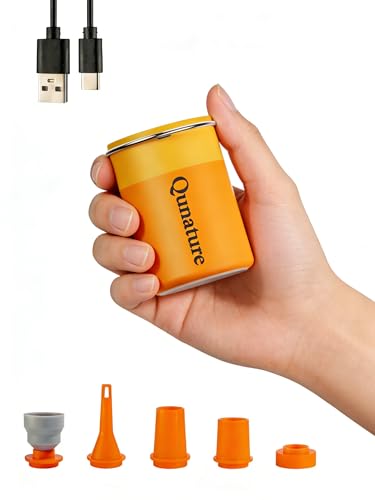 Qunature Portable Air Pump Mini Electric Pump for...