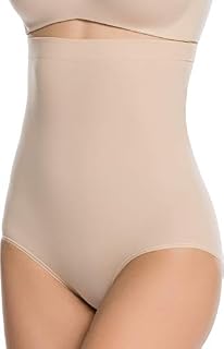 SPANX Women's Higher Power Panties, Soft Nude, Medium