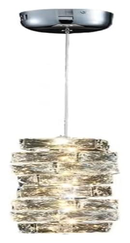 Crystal pendant LED suspension géométrique pour illuminer votre table de salle à manger