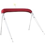 Leader Accessories 600D Bimini Top Storage Boot Replacement Boot Universal Fit for 3-4 Bow Bimini Tops (Burgundy, 85