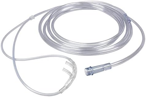 Sunset Healthcare Solutions 5pk Sunset 7Ft Standard Adult Oxygen Nasal Cannula w/Kink-Free Supply Tubing (RES1107)
