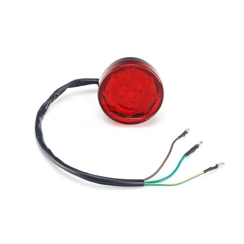 Feu arrière moto universel pour remplacer un éclairage stop 12V défectueux