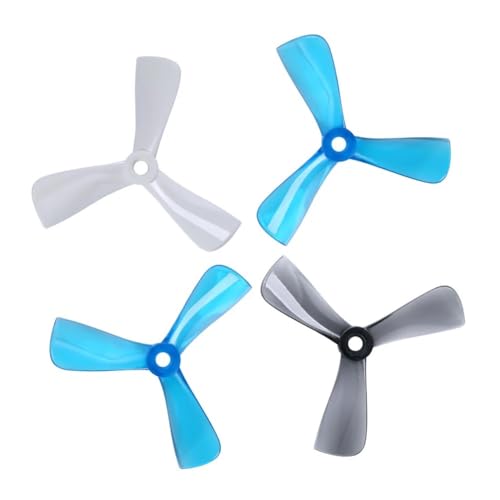 Hélice à 3 pales Cine 3040 pour drone de type Cinewhoop 4S ou 6S avec arbre de 5mm en lot de 16 pièces