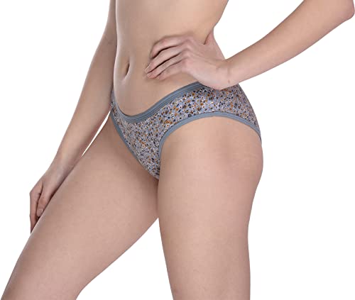 Image of FIMS - Fashion is my style Women's Cotton Hipsters Panties for Women, Soft Stretchable Cotton Fabric, Non-Padded, Multi-Color Panties, See Main Image to Check Nos of Panties You Will Get.