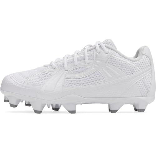 Under Armour Women's Glyde Sola Pro TPU Softball Cleats, (105) White/White/Stone, 8, US