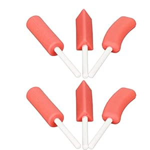 Aligner Tray Chewies, professionele orthodontische chewies, draagbaar, veilig, hygiënisch voor mannen en vrouwen voor op reis naar huis (rode aardbei)