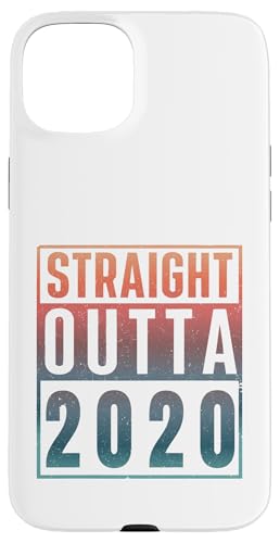 Straight Outta 2020 Birth Of Birthday Classic 2020 Vintage �X�}�z�P�[�X iPhone 15 Plus �p