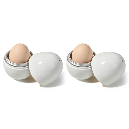 2 cuociuova a microonde, macchina per uova sode e sode,