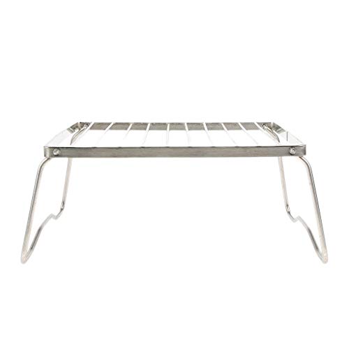 YIJU Suporte para Fogão com Queimador Dobrável para Camping Suporte para Churrasqueiras E Churrasque