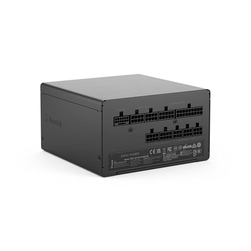 Alimentation ATX 12V 3.1 Fractal Design ION 3 Gold 750W Noir entièrement modulaire pour PC