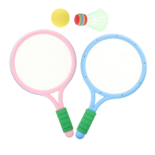 Toyvian 1 Juego Raqueta De Badminton Raqueta Deportiva con Kit De Raqueta De Bádminton Raqueta De Bádminton para Raquetas De Bádminton con Pelota Raqueta De El Plastico