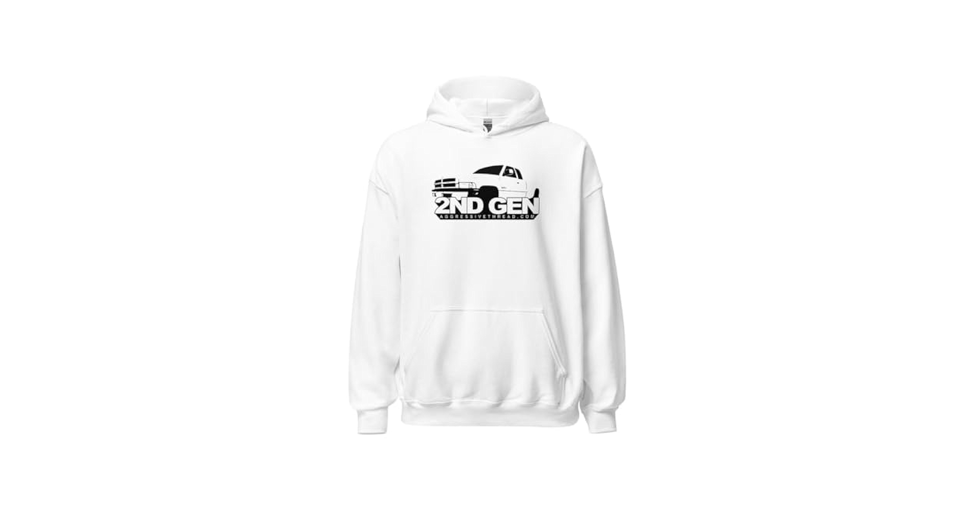 Amazon.com: Aggressive Thread 2nd Gen Truck Hoodie Mens