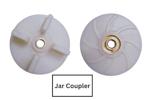 Image of inchMotor & Jar coupler's inch - Compatible for - Preethi, Bajaj, Crompton, Murphy Richard, Usha, Pigeon, Kenstar, Sumeet, Mixer (Pack of 4) 2 Motor & 2 Jar)