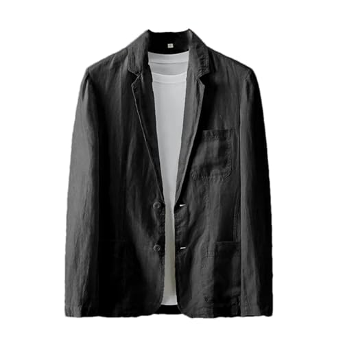 Men's Blazer Jacket Spring Summer Solid Casual Business Thin Men Suit Breathable Suit Coat Male Korean Blazer