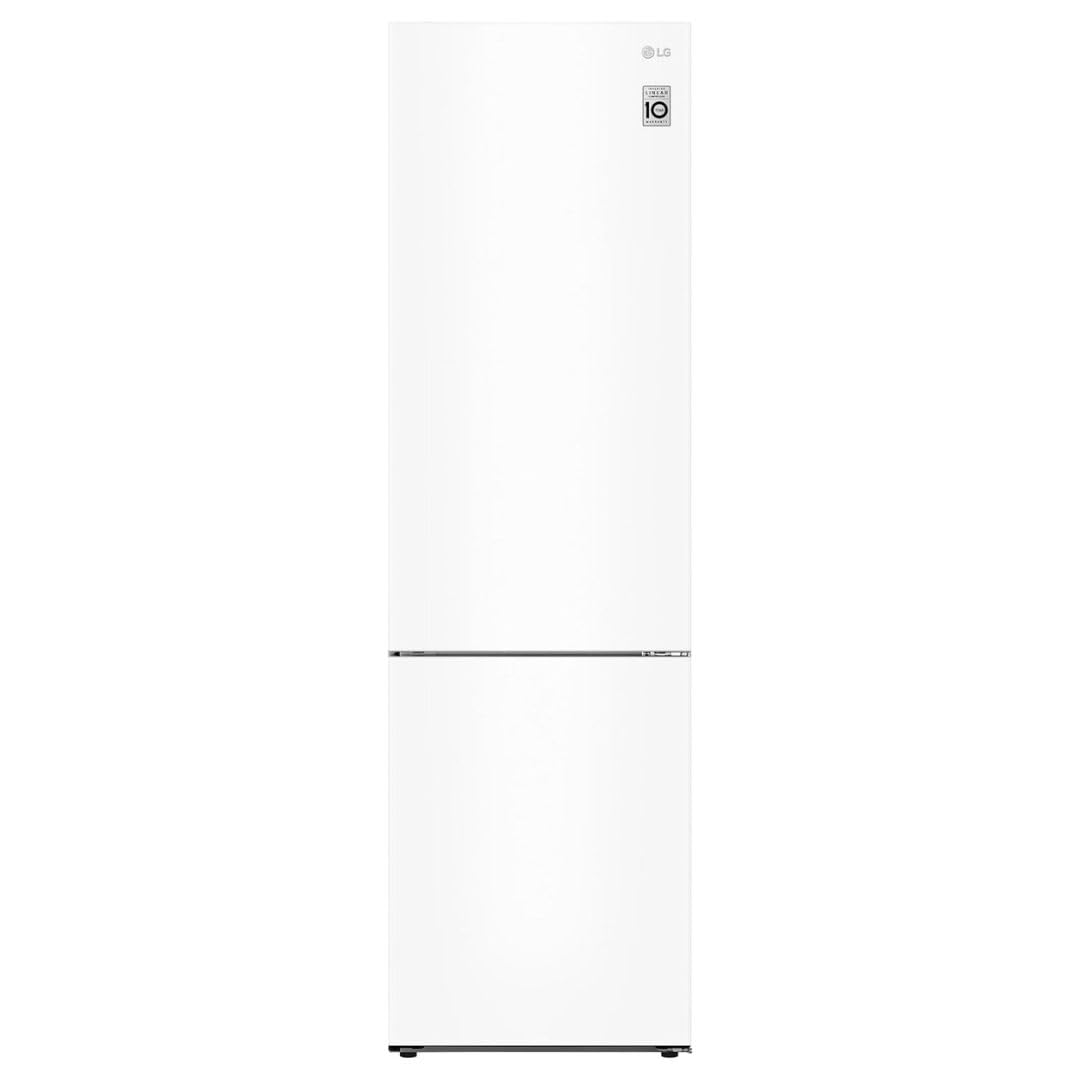 LG GBP62SWNAC, Klasse A, 384 L, Kühl-/ Gefrierkombination, Frische Features, Kühlschrank mit Gefrierfach und Innendisplay, DoorCooling+, LINEARCooling, 59,5 x 203 x 67,5 cm ꟷ Super White