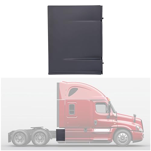 HECASA Rear Fairing Panel Compatible with 2008-2017 Freightliner Cascadia Rear Side Fairing Right Passenger Side