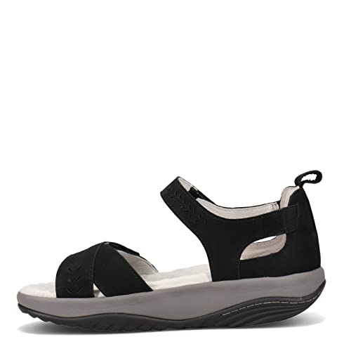 Image of Jambu Womens Sedona Cut Out Ankle Strap Casual Sandals Casual