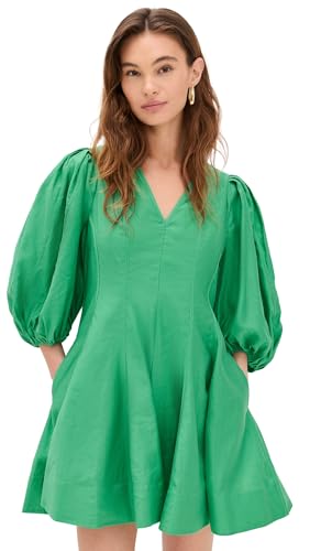 Acka puff sleeve flare dress サイズ2 PINKO puff-sleeve Flared Dress | Pink | FARFETCH