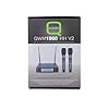 Q Audio QWM 1960 V2 HH UHF Dual Channel True Diversity Wireless Microphone System (Channel 38) #4