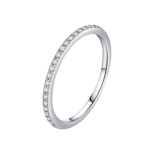Bague Moissanite en argent 925, l'éclat éternel d'un solitaire de mariage d'exception