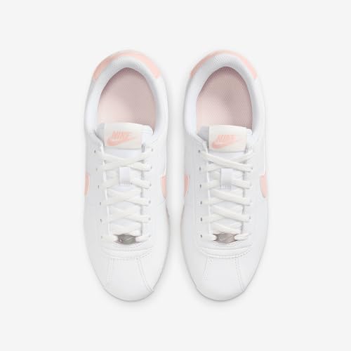 Nike Cortez Big Kids' Shoes (DM0950-117, White/Sail/Echo Pink)4