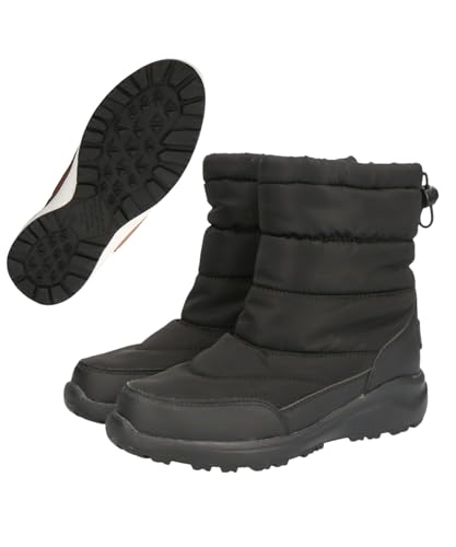 ［オリエンタルトラフィック］ 防寒 撥水 暖かい 軽い スノーブーツ 防水 雪 雨 レイン レディース ボア 軽量...