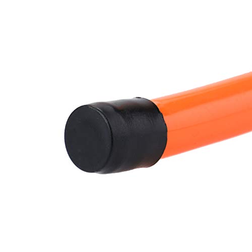 Reehut 6 Inch Speed Hurdles Set Of 5 - Agility, Plyometric And All Purpose Speed Training Hurdle With Carry Handles (Orange) #TOP4