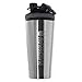 FitnessZone | Shaker de Acero Inoxidable 750 ml Libre de BPA | Bottle Cocktail Para Batidos, Proteínas u Otras Bebidas | Tapón Anti-Apertura + Filtro Especial Evita Grumos | Coctelera y Mezcladora