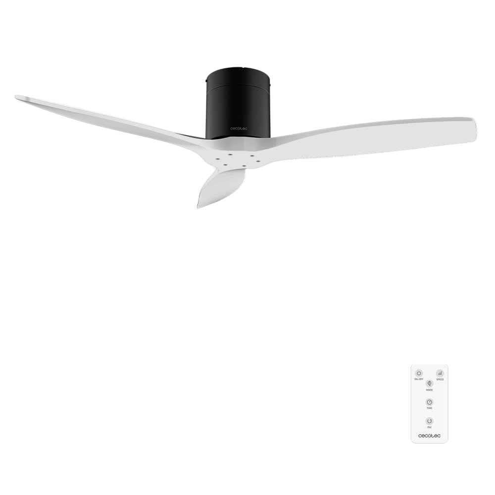 Cecotec Deckenventilator EnergySilence Aero 5400 Classic Black&White