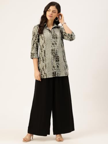 Image of feranoid Versatile Collared Shirt for Women - Elegant & Casual (S-3XL)
