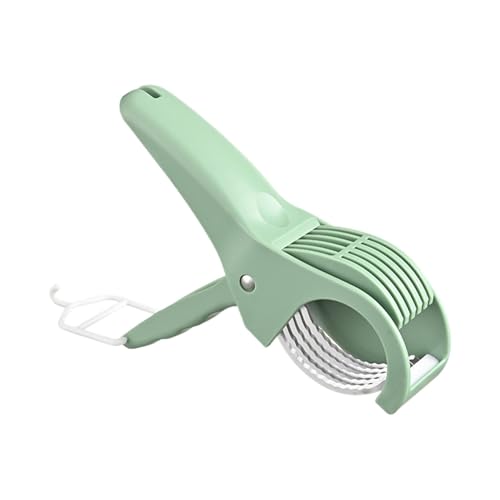 Affettatrice per banane, tritatutto per fragole | Tagliaverdure manuale manuale | Tagliaverdure Affettatrici Utensili da cucina, Tritatutto per insalata creativo per lattuga e fragole