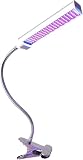 Lampade Solari per Abbronzatura, Ruotabili A 360° per Abbronzatura Viso E Corpo, Lampada Abbronzante UV Regolabile con Base A Clip E Temporizzazione, Area di Irradiazione