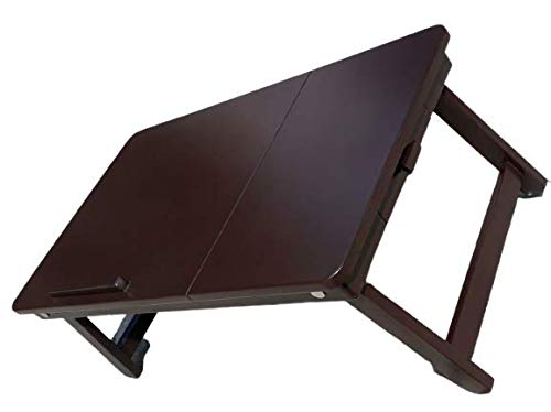 Gour & SONS MDF Board Used in Laptop Table (Black)