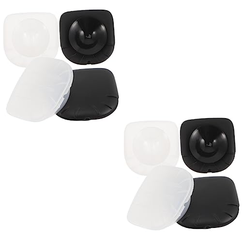 Beavorty Cepillo De Base 8 Piezas cepillo de brocha de maquillaje silicona cubierta del cepillo de la cubierta del cepillo de la constituir Lip Brush