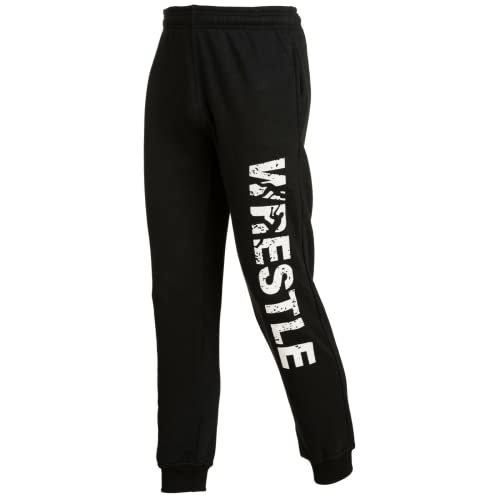 Kids Wrestling Joggers, Cotton Blend, Youth Wresting Sweatpants (Youth Sizes)