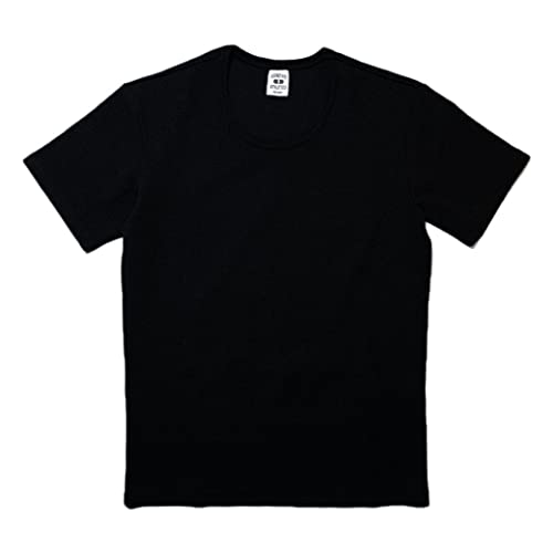 �n�C�E�F�C�i�C�� U-NECK RIB S/S Tee/BLACK/HIGHWAY NINE (MEDIUM, BLACK)