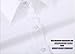 DIYUS Women's Button Down Shirt Slim-Fit Stretchy Cotton Long Sleeve Work Blouses White XL
