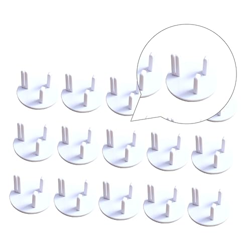 ERINGOGO Baby Proofing Plug Covers 15pcs Protective Case for UK Power Outlets Safe Easy Application