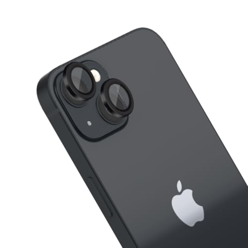 Image of POPIO Concave AR AF Camera Lens Protector For iPhone 13 /13 Mini (Black), 1 Set, with Easy Installation Kit