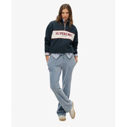 Pantalon de jogging large en velours femme Superdry - vue 4