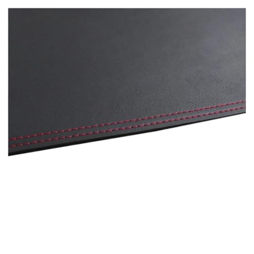 Tapis tableau de bord Kia Morning en cuir premium finition surpiqûre rouge