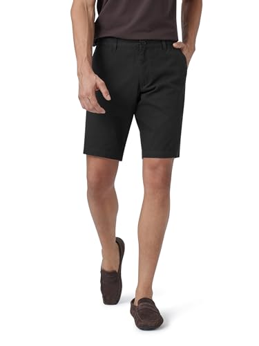 Image of XYXX Men's Element Chino Shorts | Solid Straight Fit | 100% Cotton with Dual Pockets & Plus Sizes