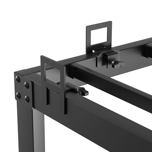 Image of SHLAND Non Slip Mattress Gaskets for Metal Bed Frame,6 PCS Holder in Place Gripper,Keep Mattress from Sliding, Adjustable Anti-Slip Baffle, Black (Pack of 2)