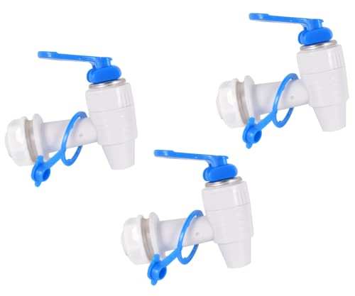 Image of PARIJATA 3 pieces tap for RO water purifier, Compatible with Kant /Dolphin, swift, Aquafresh /many Assembled /Branded RO's