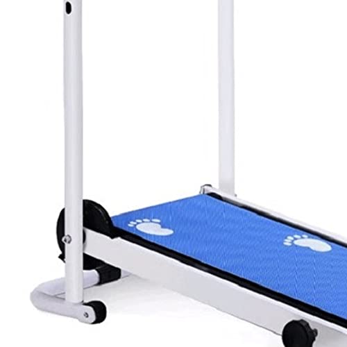 Image of Indoor Treadmill Home Folding Walking Machine Folding Treadmill Silent Folding Treadmill Fitness Equipment (White)