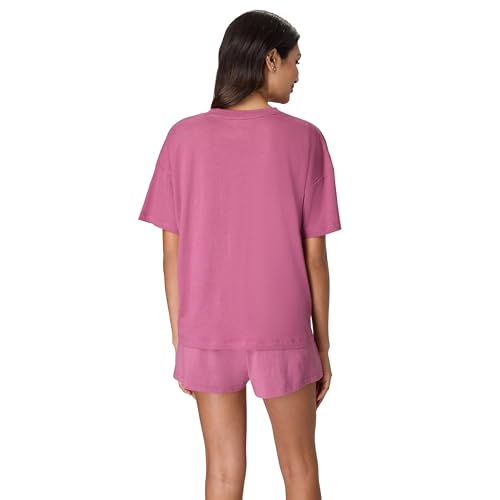 Image of Hanes Women's Pajamas Set, Comfywear Pajamas for Women Set, Originals SupertSoft Loungewear, T-Shirt & Sleep Shorts